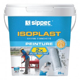 Etanchéité liquide ISOPLAST couleur 25KG - SIPPEC 