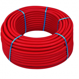 Tuyau PE-AL PEX rouge 12/16