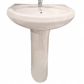 Lavabo (55cm) + colonne...