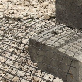 Géogrille en acier et...