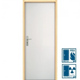 Bloc porte EI30 anti-rayon...